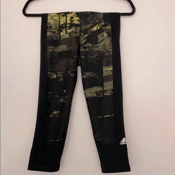 Adidas Small Climalite Capri Leggings - Picture 1 of 5